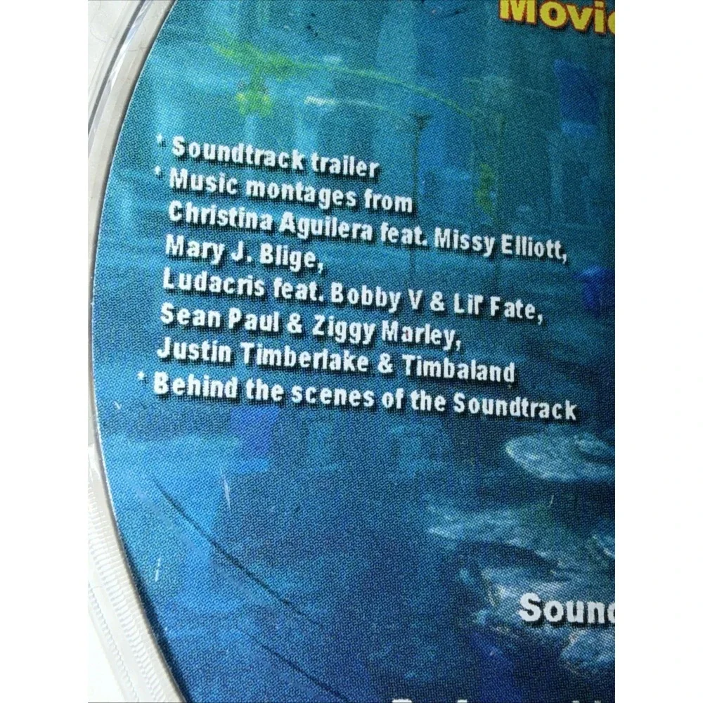 Shark Tale Shrek Vintage Movie Card Promo Promotional Set CD Sampler RARE‎